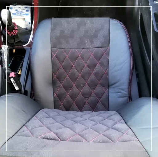 روکش صندلی دنا,ECCCO Dena Seat Cover,روکش صندلی لمسه لوزی,مدل لوزی دنا,روکش صندلی لوکس دنا,گارانتی ECCCO,باشگاه مشتریان ECCCO