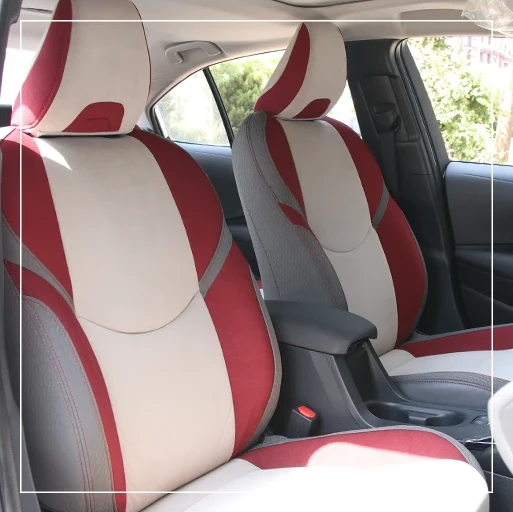 روکش صندلی تویوتا لوین Toyota Levin مدل فابریکی برند ECCCO
