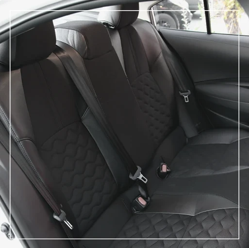 روکش صندلی تویوتا کرولا Toyota Corolla مدل سفارشی برند ECCCO