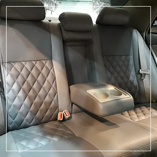 روکش صندلی تویوتا کرولا Toyota Corolla مدل لمسه لوزی برند ECCCO