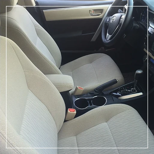 روکش صندلی تویوتا کرولا Toyota Corolla مدل فابریکی برند ECCCO