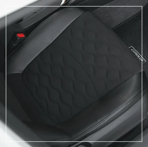 روکش صندلی تویوتا کرولا Toyota Corolla مدل سفارشی برند ECCCO