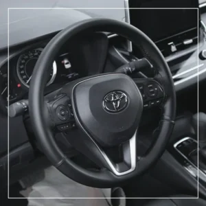 روکش فرمان دوختنی تویوتا کرولا Toyota برند R-510) ECCCO)