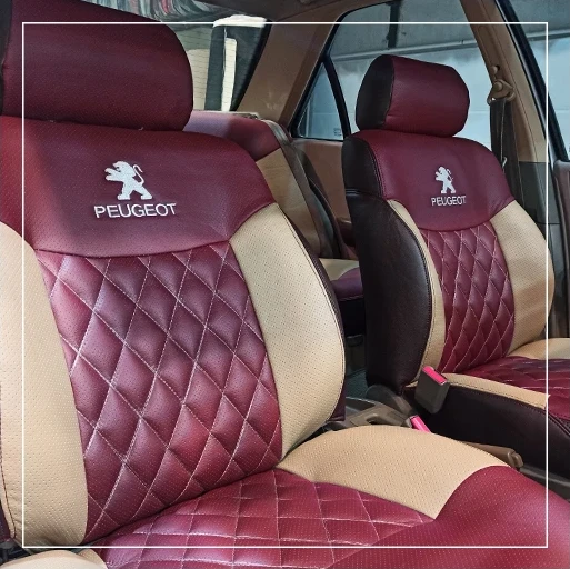 روکش صندلی پژو 405 Peugeot مدل سفارشی برند R-624) ECCCO)