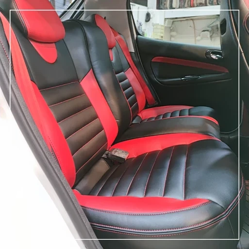 روکش صندلی پژو 206 Peugeot مدل سفارشی برند R-620) ECCCO)