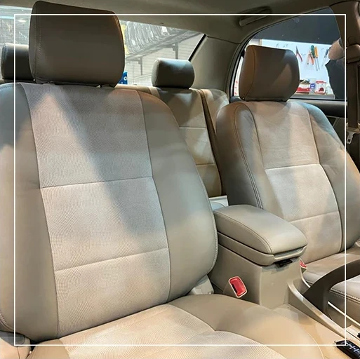 روکش صندلی تویوتا کرولا Toyota GLI مدل فابریکی برند R-889) ECCCO)