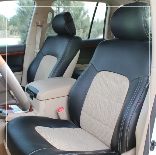 روکش صندلی تویوتا لندکروز Toyota مدل فابریکی برند R-937) ECCCO)