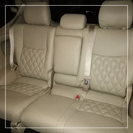 روکش صندلی تویوتا پرادو Toyota مدل لمسه لوزی برند R-948) ECCCO)