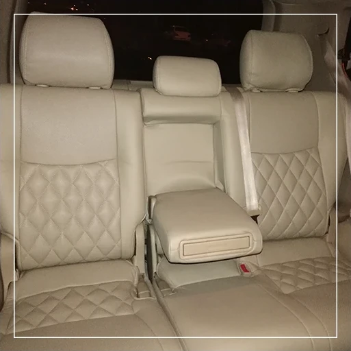 روکش صندلی تویوتا پرادو Toyota مدل لمسه لوزی برند R-948) ECCCO)