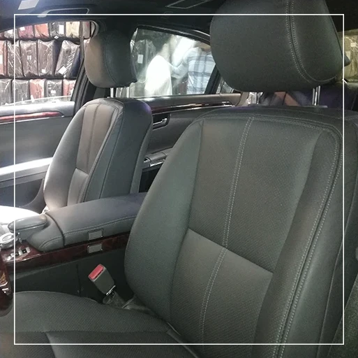 روکش صندلی بنز Benz S500 مدل فابریکی برند R-842) ECCCO)