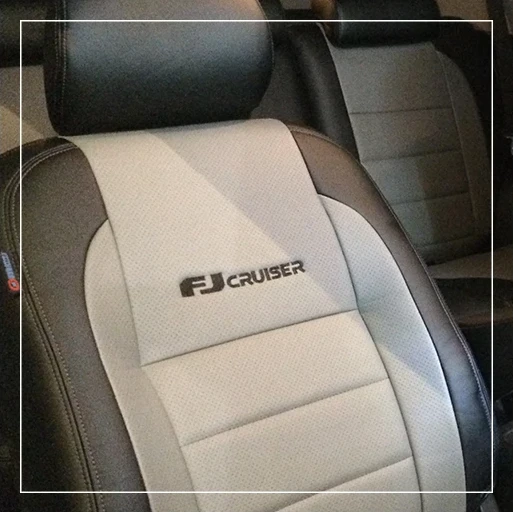 روکش صندلی تویوتا اف جی کروز Toyota مدل فابریکی برند R-902) ECCCO)