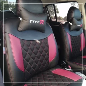 روکش صندلی رنو ساندرو Renault مدل نوار لمسه لوزی برند R-1098) ECCCO)