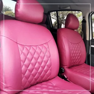 روکش صندلی رنو ساندرو Renault مدل لمسه لوزی برند R-1099) ECCCO)
