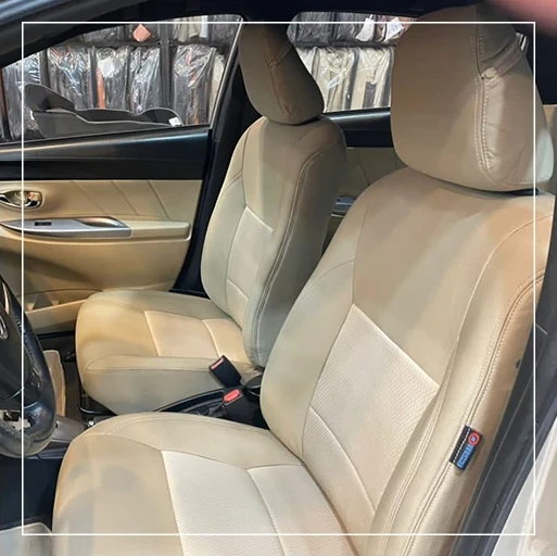 روکش صندلی تویوتا یاریس Toyota مدل فابریکی برند R-966) ECCCO)