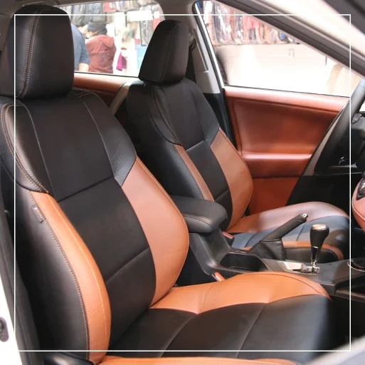 روکش صندلی تویوتا راوفور Toyota مدل فابریکی برند R-968) ECCCO)