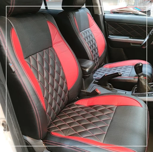 روکش صندلی سوزوکی ویتارا Suzuki مدل لمسه لوزی برند R-1214) ECCCO)