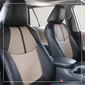روکش صندلی تویوتا راوفور Toyota مدل نوار وسط برند R-977) ECCCO)