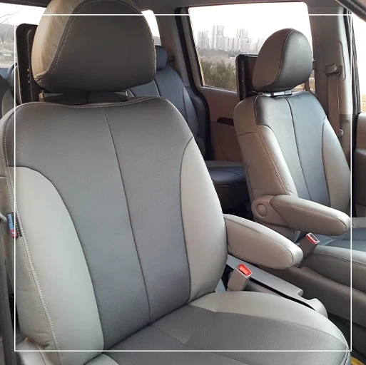 روکش صندلی کیا کارنز KIA مدل فابریکی برند R-1258) ECCCO)
