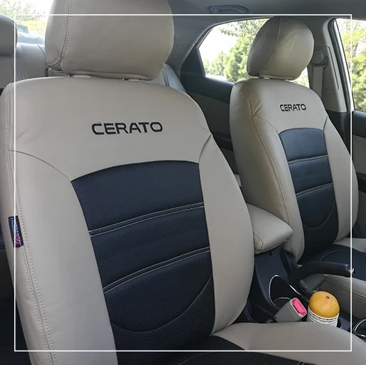 روکش صندلی کیا سراتو KIA مدل فابریکی برند R-1278) ECCCO)