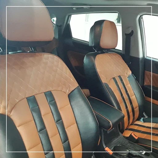 روکش صندلی جک JAC S5 مدل دی اس تالیسمان 5 خط برند R-1010) ECCCO)