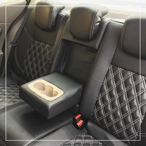 روکش صندلی رنو فلوئنس Renault مدل لوزی دو خط برند R-1051) ECCCO)
