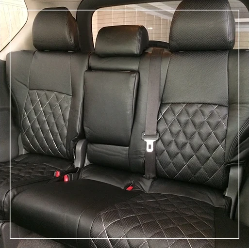 روکش صندلی تویوتا پرادو Toyota مدل لمسه لوزی برند R-949) ECCCO)