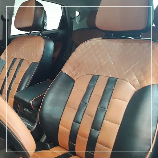 روکش صندلی جک JAC S5 مدل دی اس تالیسمان 5 خط برند R-1010) ECCCO)