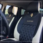 روکش صندلی رنو داستر Renault مدل لمسه لوزی+گلدوزی برند R-1044) ECCCO)