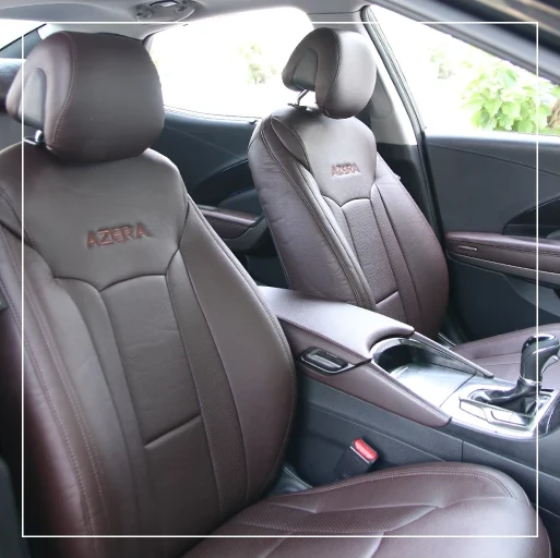 روکش صندلی هیوندای آزرا گرنجور Hyundai مدل فابریکی برند R-1440) ECCCO)