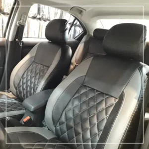 روکش صندلی وولکس Voleex C30 مدل لمسه لوزی برند R-1329) ECCCO)