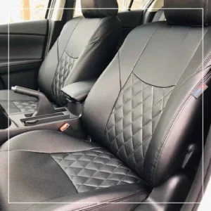 روکش صندلی مزدا 3 Mazda مدل لمسه لوزی برند R-1381) ECCCO)