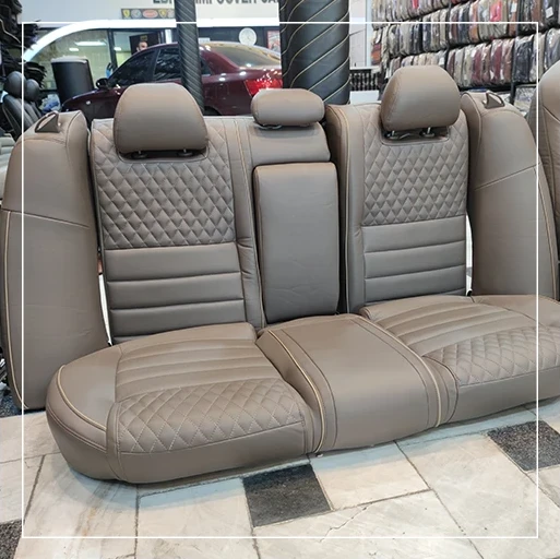 روکش صندلی نیسان ماکسیما Nissan مدل بالا لمسه لوزی برند R-1399) ECCCO)