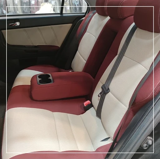 روکش صندلی میتسوبیشی لنسر Mitsubishi مدل فابریکی برند R-1392) ECCCO)