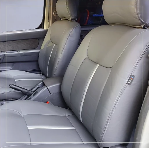 روکش صندلی نیسان رونیز Nissan مدل نوار وسط برند R-1404) ECCCO)